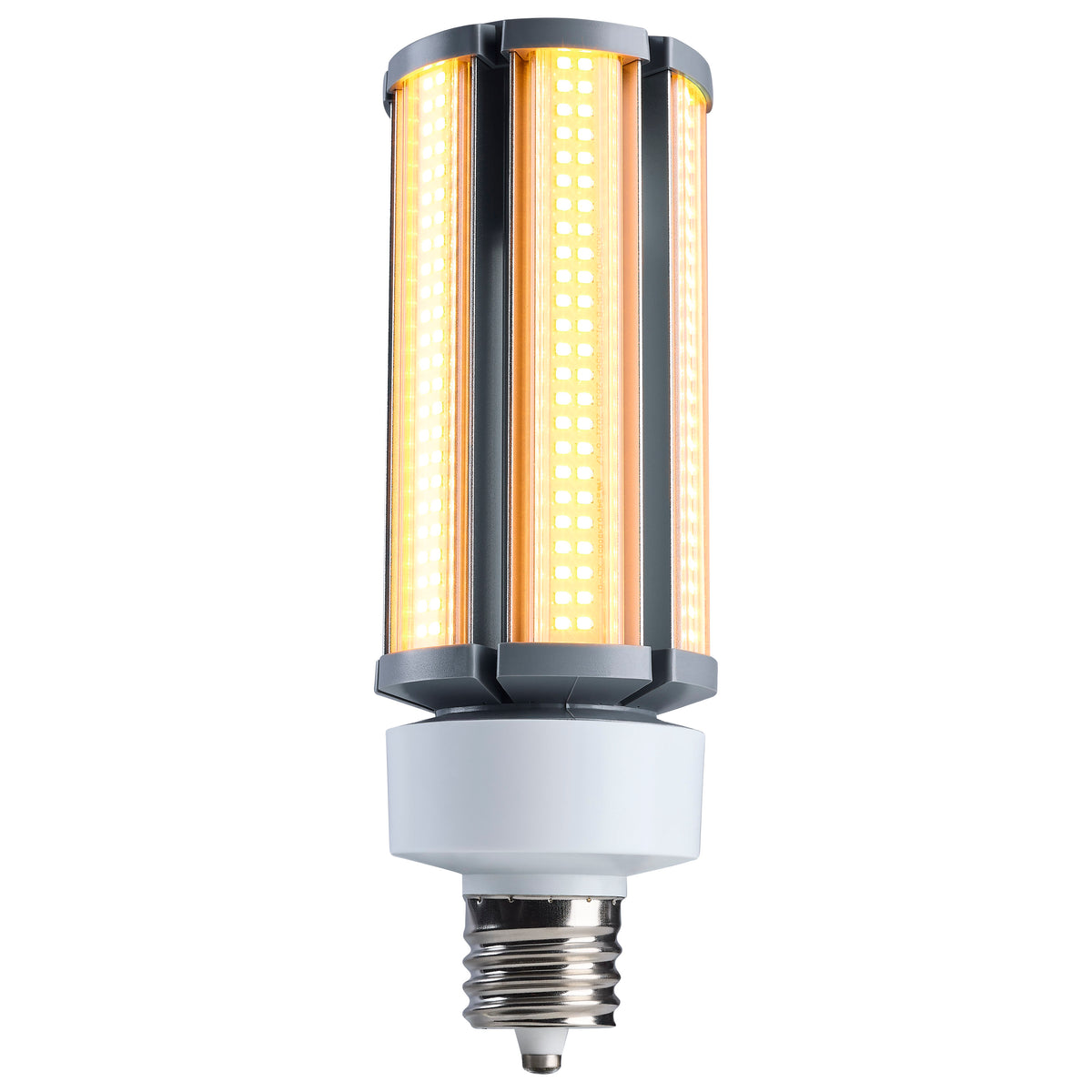 Satco S13139 50W Corncob Amber LED Light Bulb Mogul Extended Base