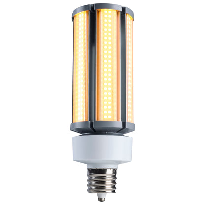 Satco S13139 50W Corncob Amber LED Light Bulb Mogul Extended Base