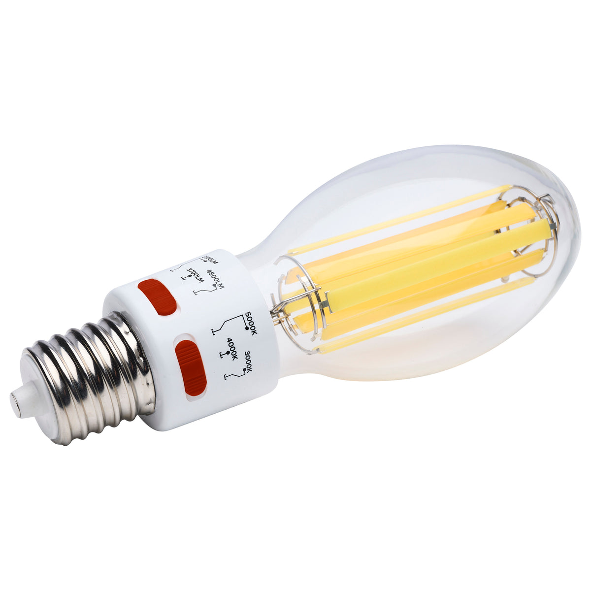 Satco S13195 17W/20.5W/25W ED28 CCT Selectable LED Light Bulb Mogul Extended Base