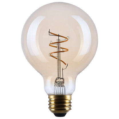 Satco S14211 5.5W G25 Warm White LED Light Bulb Medium Base