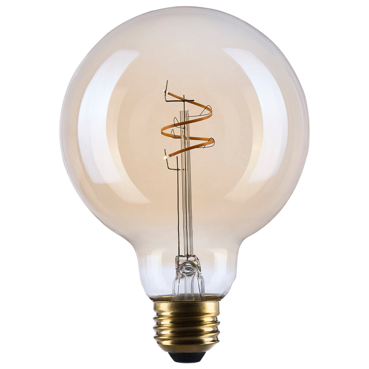 Satco S14212 3.5W G30 Warm White LED Light Bulb Medium Base