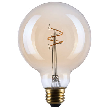 Satco S14212 3.5W G30 Warm White LED Light Bulb Medium Base