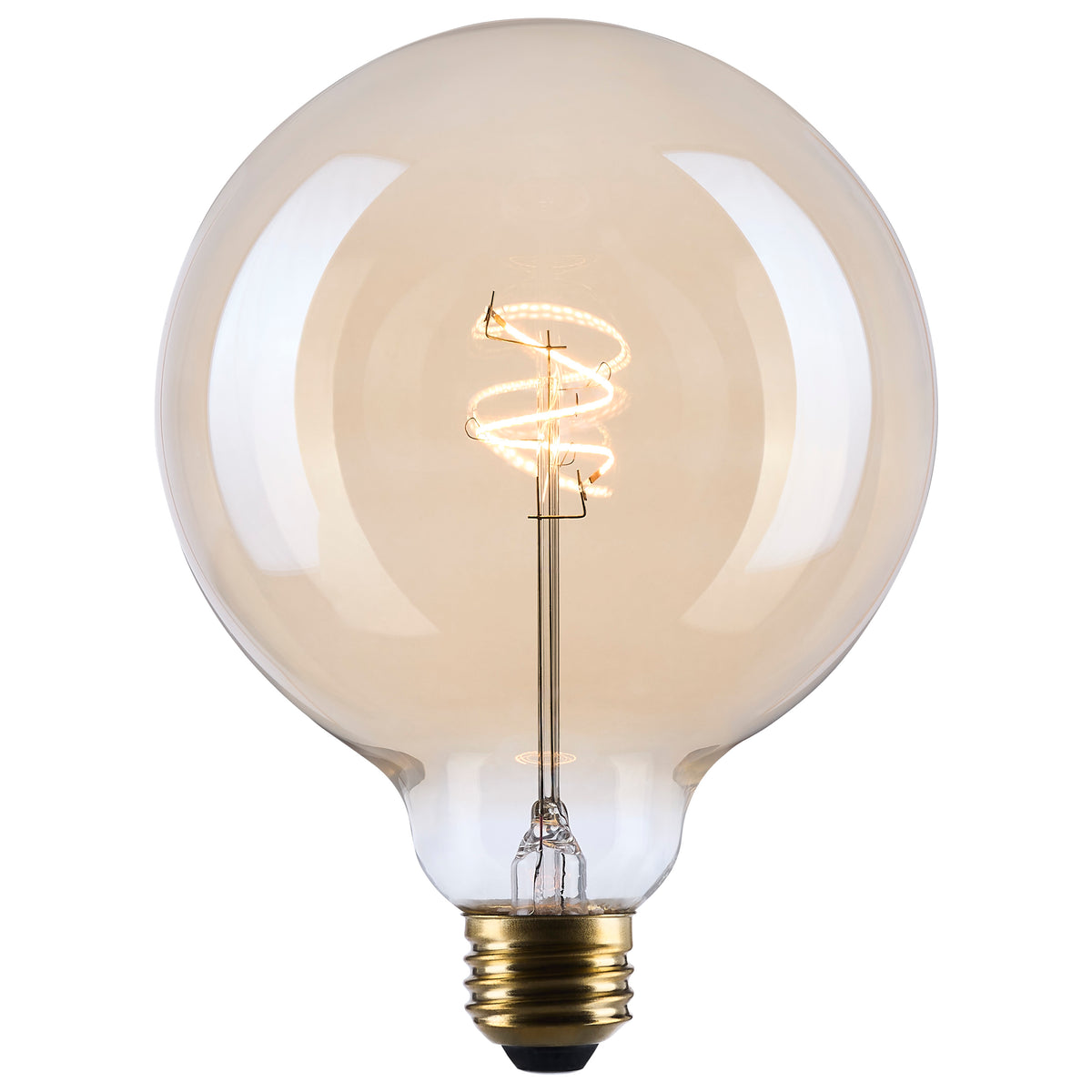 Satco S14214 3.5W G40 Warm White LED Light Bulb Medium Base