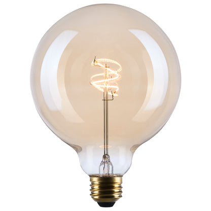 Satco S14214 3.5W G40 Warm White LED Light Bulb Medium Base