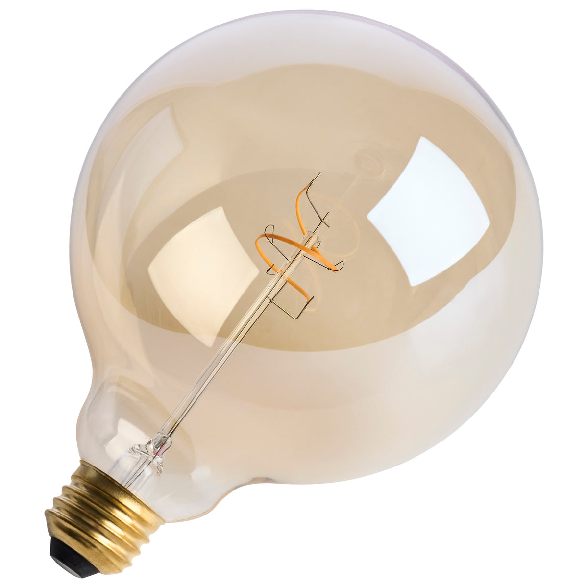 Satco S14214 3.5W G40 Warm White LED Light Bulb Medium Base