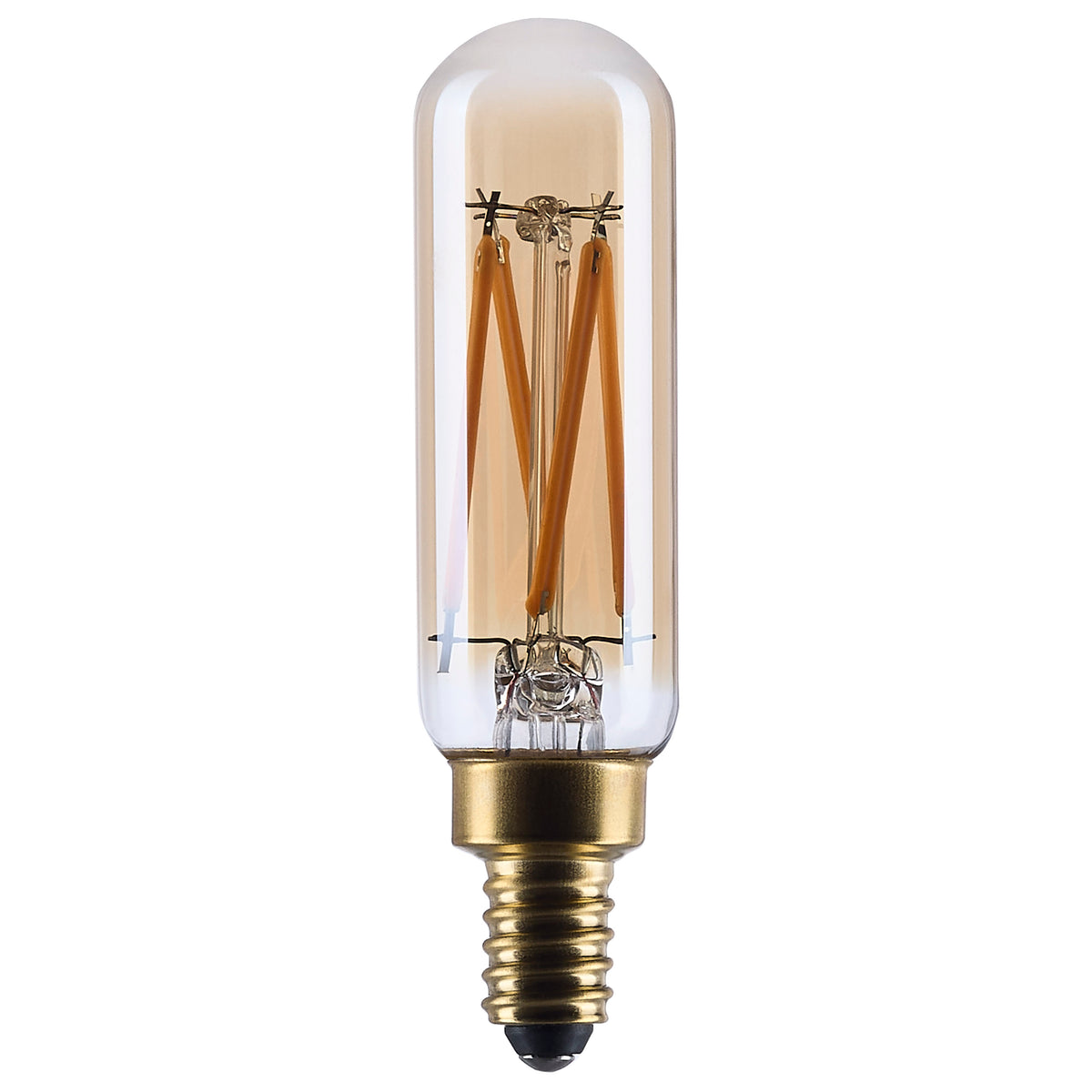 Satco S14216 3.5W T6 Warm White LED Light Bulb Candelabra Base