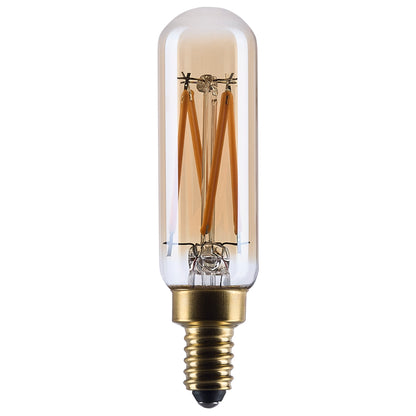 Satco S14216 3.5W T6 Warm White LED Light Bulb Candelabra Base