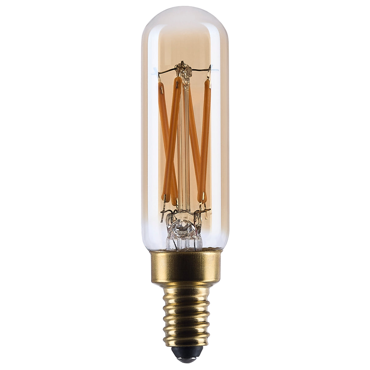 Satco S14217 5.5W T6 Warm White LED Light Bulb Candelabra Base