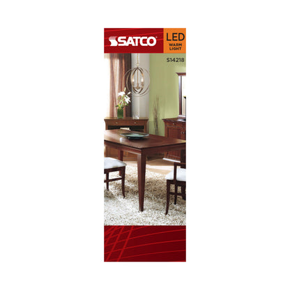 Satco S14218 3.5W C11 Warm White LED Light Bulb Candelabra Base