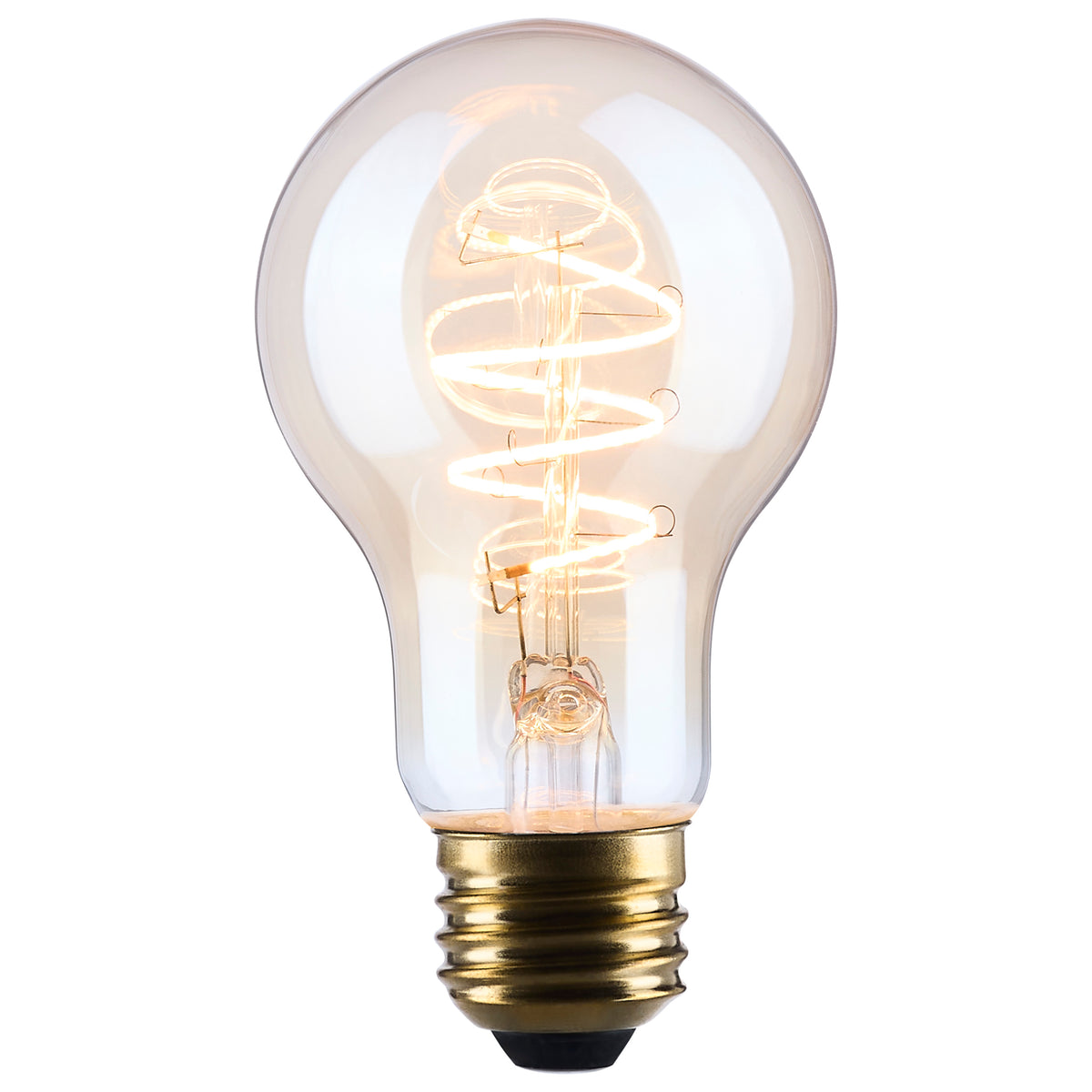 Satco S14228 8W A19 Warm White LED Light Bulb Medium Base