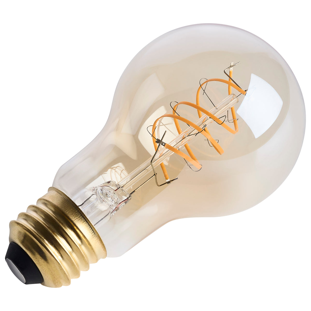 Satco S14228 8W A19 Warm White LED Light Bulb Medium Base