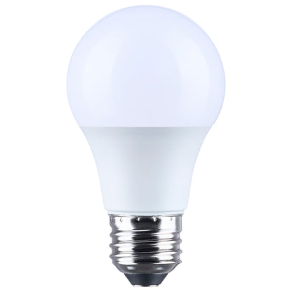 Satco S14314 8.5W A19 Soft White LED Light Bulb Medium Base