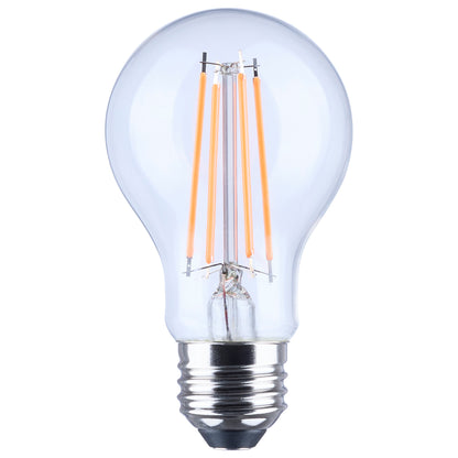 Satco S14385 8W A19 Orange LED Light Bulb Medium Base