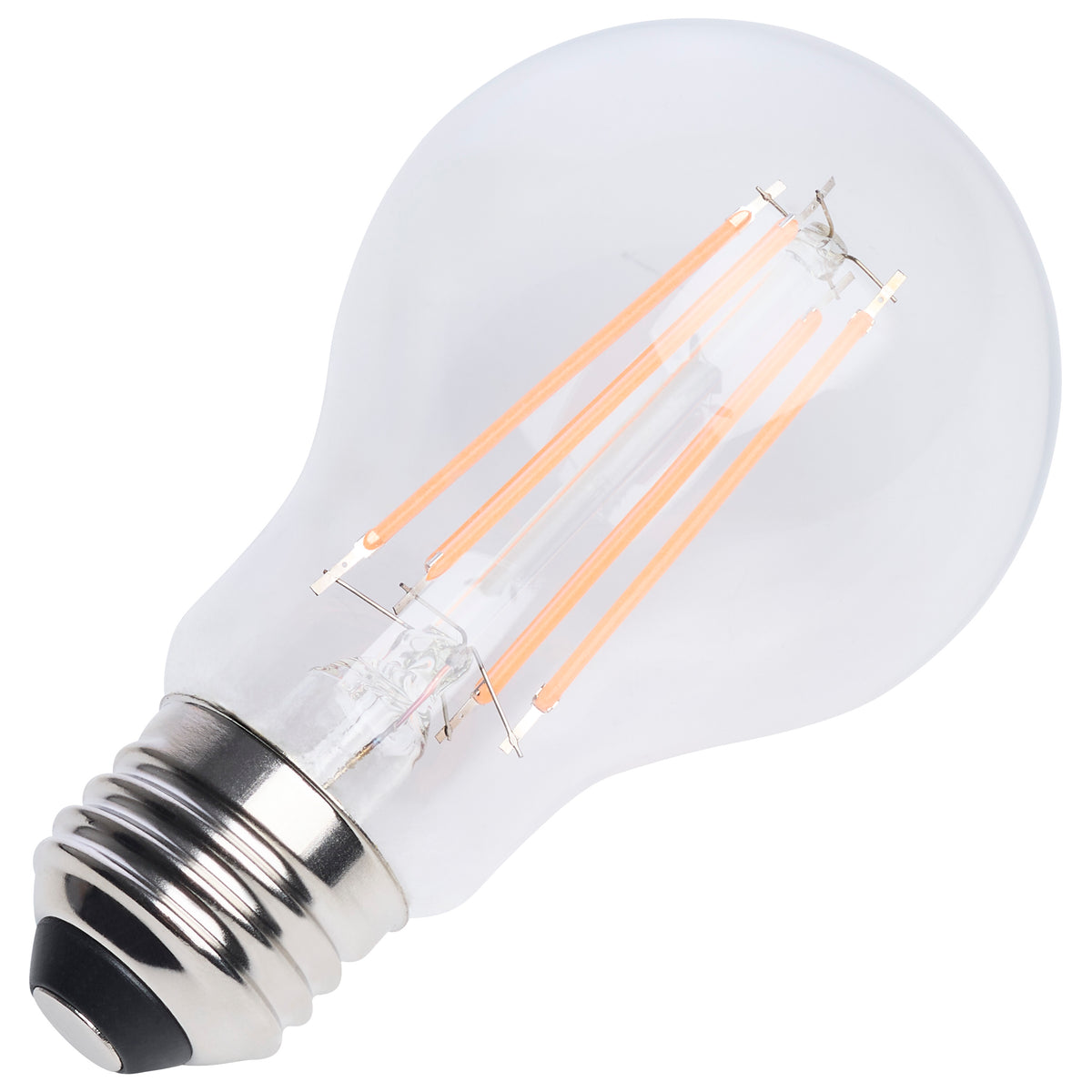 Satco S14389 8W A19 Purple LED Light Bulb Medium Base