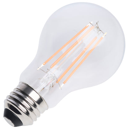 Satco S14389 8W A19 Purple LED Light Bulb Medium Base