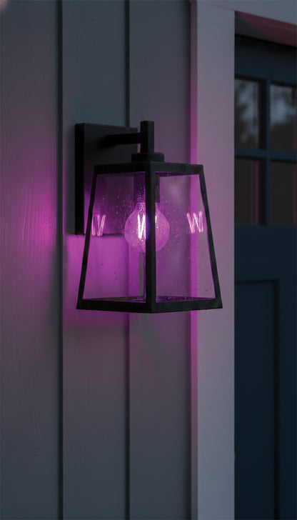 Satco S14389 8W A19 Purple LED Light Bulb Medium Base