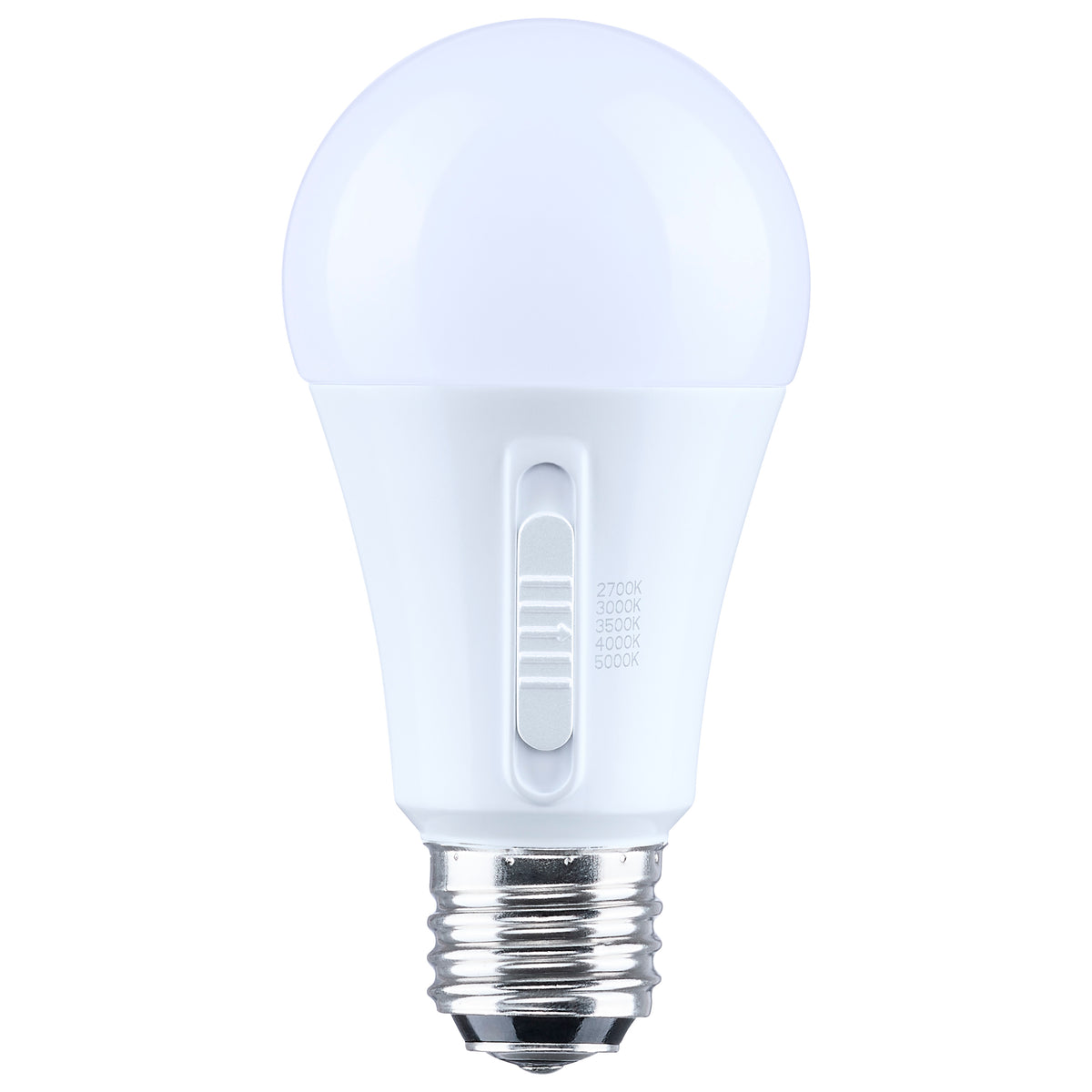 Satco S14396 13.5W/10W/5W A19 CCT Selectable LED Light Bulb Medium Double Contact Base