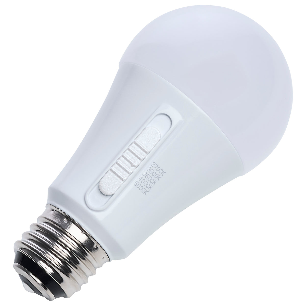 Satco S14396 13.5W/10W/5W A19 CCT Selectable LED Light Bulb Medium Double Contact Base