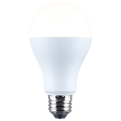 Satco S14398 20W/14W/6.5W A21 Soft White LED Light Bulb Medium Double Contact Base