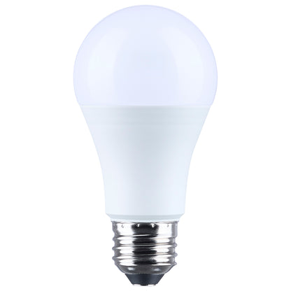 Satco S14403 13.5W/10W/5W A19 Soft White LED Light Bulb Medium Double Contact Base