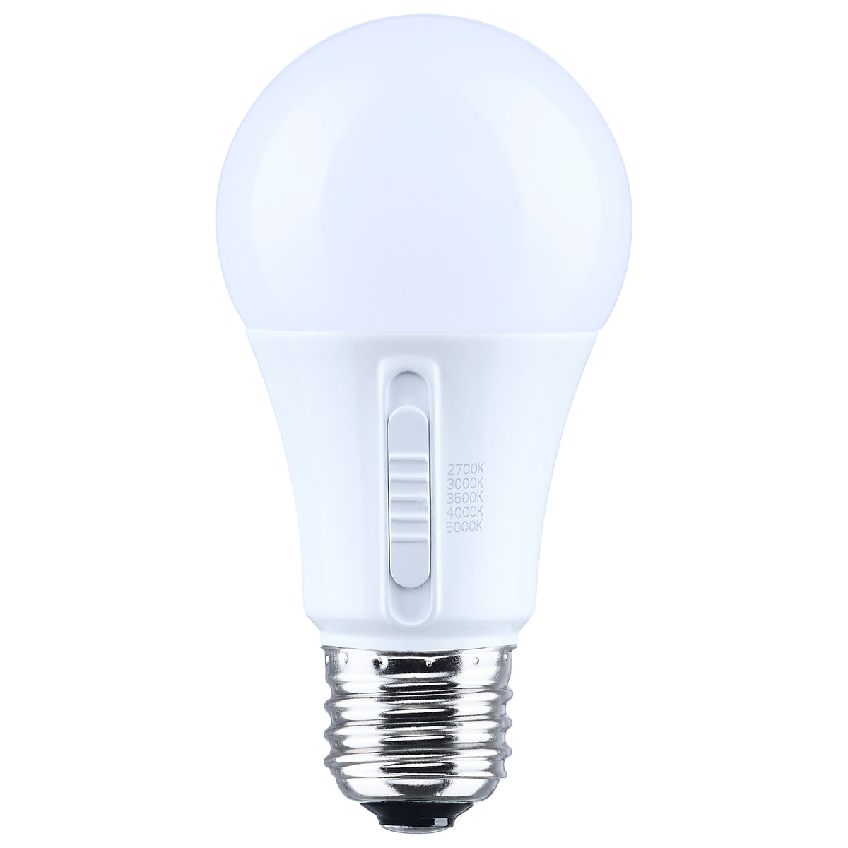 Satco S14407 9W A19 CCT Selectable LED Light Bulb Medium Base