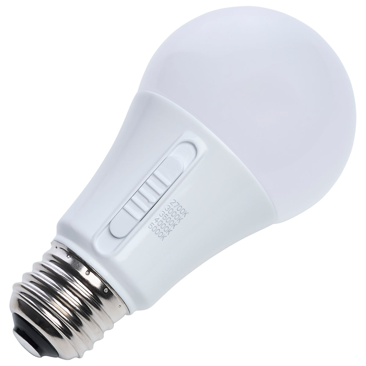 Satco S14407 9W A19 CCT Selectable LED Light Bulb Medium Base
