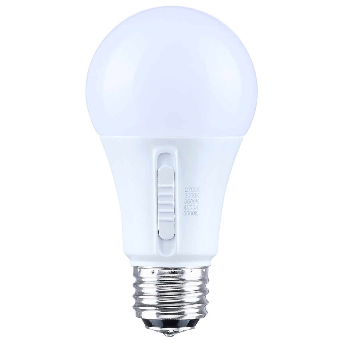 Satco S14410 15W A19 CCT Selectable LED Light Bulb Medium Base