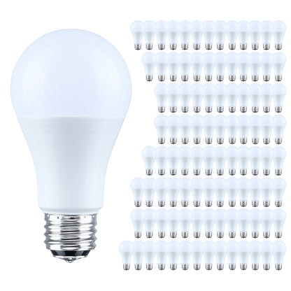 Satco S14415 9.8W A19 Cool White LED Light Bulb Medium Base