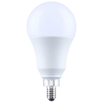 Satco S15146 9.5W A19 Warm White LED Light Bulb Candelabra Base
