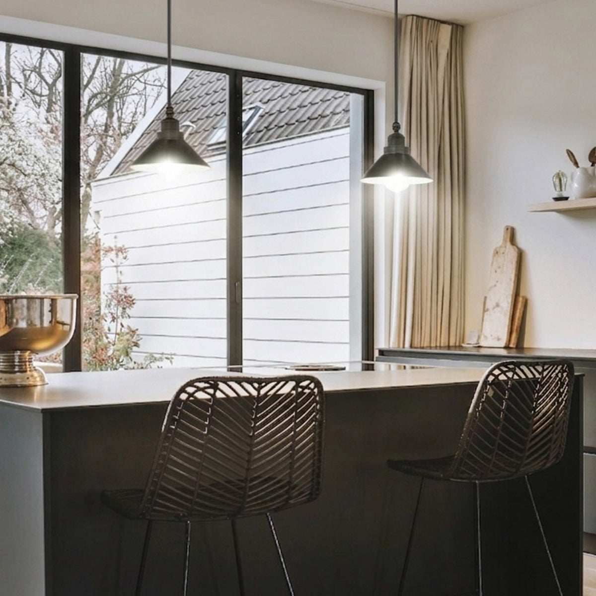 Satco S15146 9.5W A19 Warm White LED Light Bulb Candelabra Base