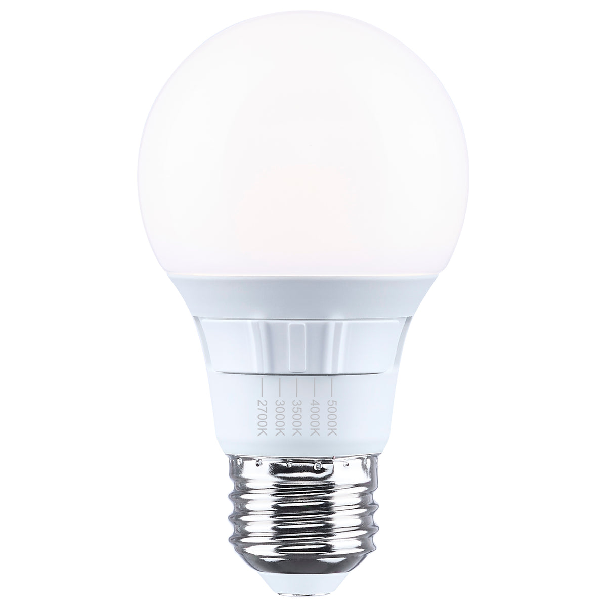Satco S15188 6W A19 CCT Selectable LED Light Bulb Medium Base