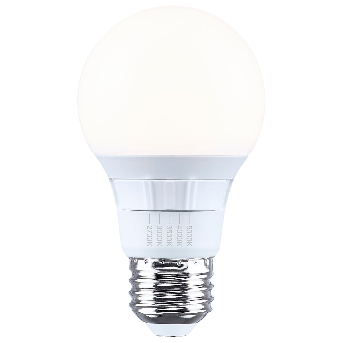 Satco S15189 9.5W A19 CCT Selectable LED Light Bulb Medium Base