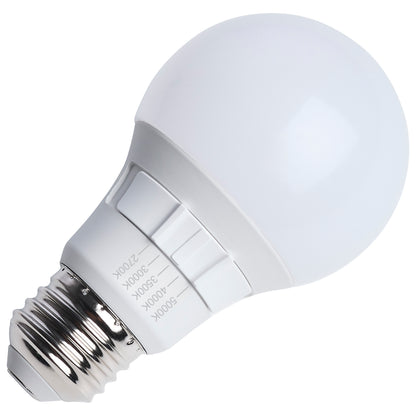 Satco S15189 9.5W A19 CCT Selectable LED Light Bulb Medium Base