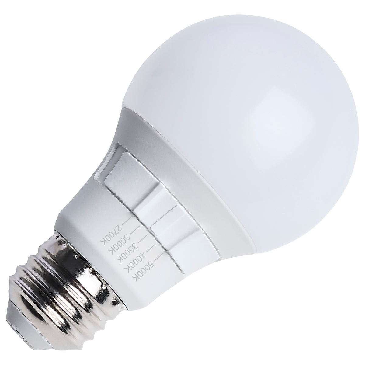 Satco S15192 6W A19 CCT Selectable LED Light Bulb Medium Base