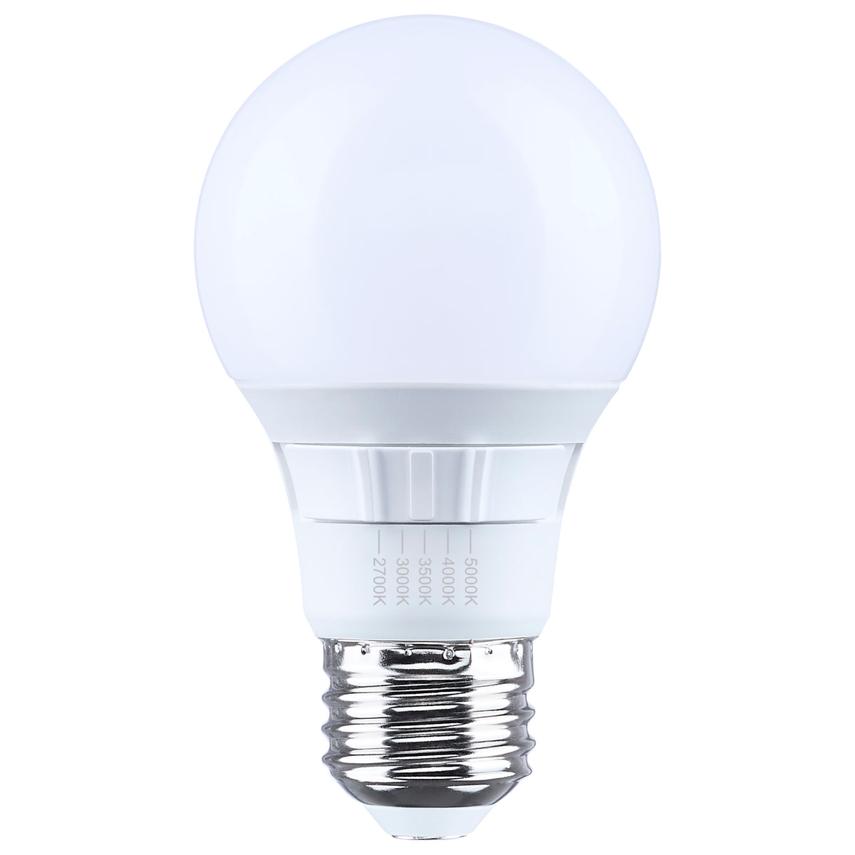 Satco S15193 9.5W A19 CCT Selectable LED Light Bulb Medium Base