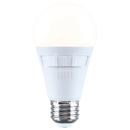 Satco S15194 12W A19 CCT Selectable LED Light Bulb Medium Base