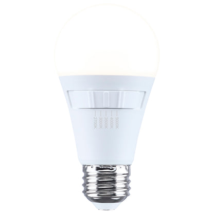 Satco S15195 14W A19 CCT Selectable LED Light Bulb Medium Base