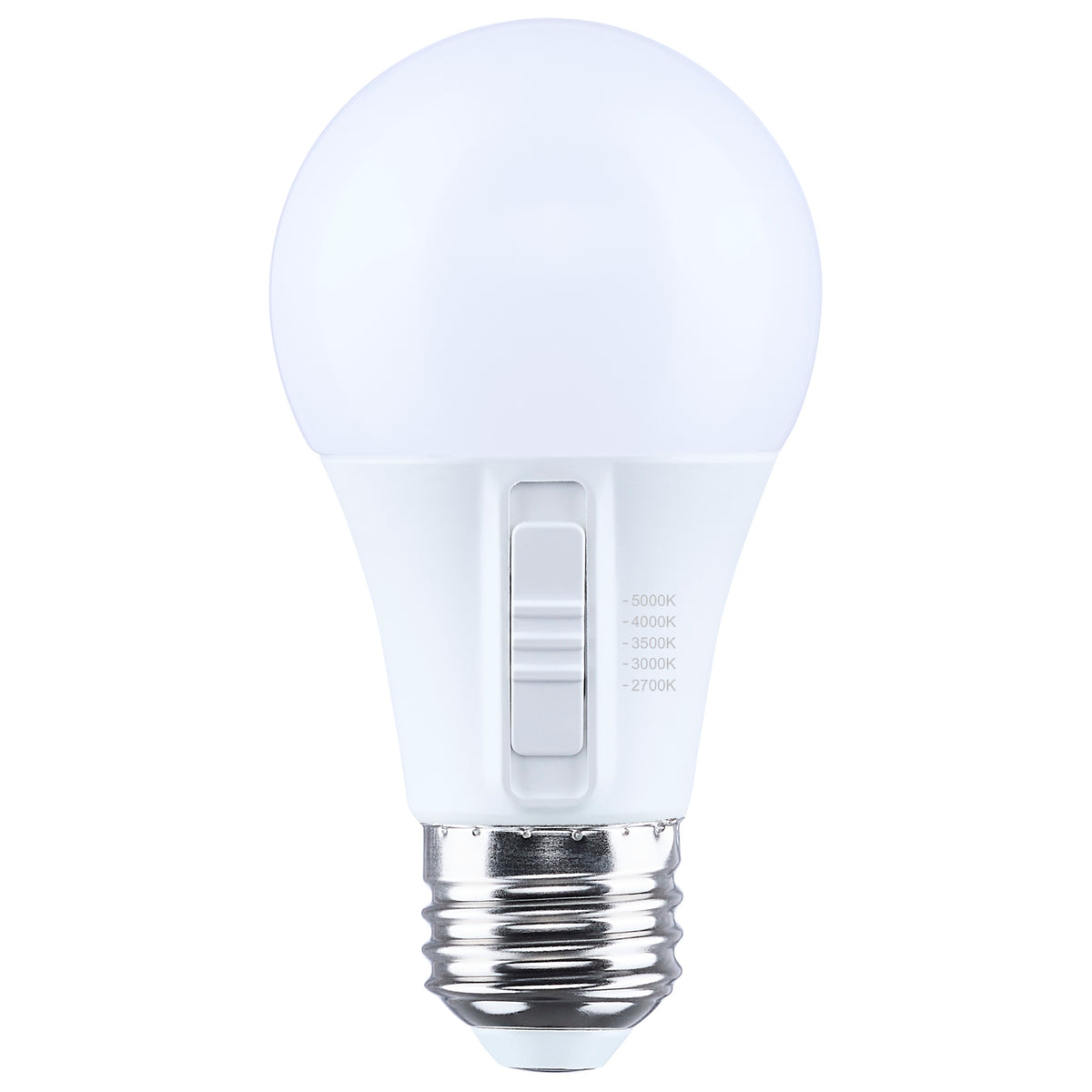 Satco S15197 9.4W A19 CCT Selectable LED Light Bulb Medium Base
