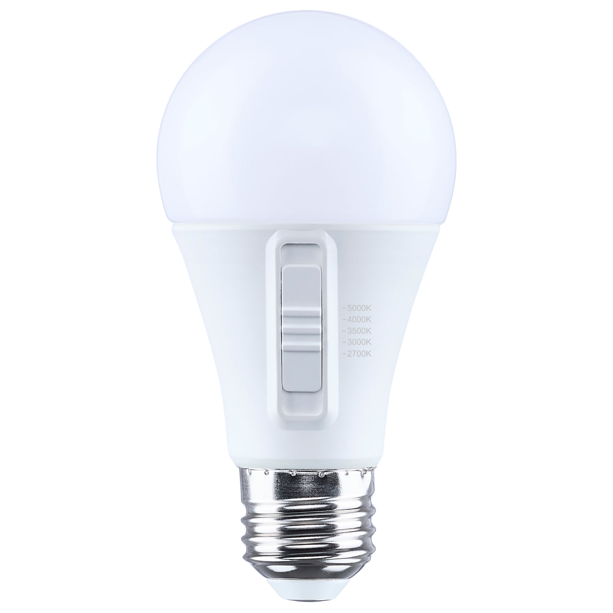Satco S15198 11.9W A19 CCT Selectable LED Light Bulb Medium Base