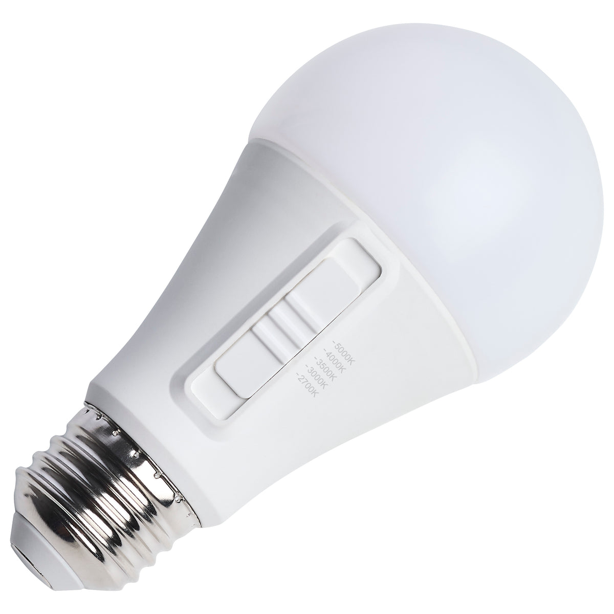 Satco S15198 11.9W A19 CCT Selectable LED Light Bulb Medium Base