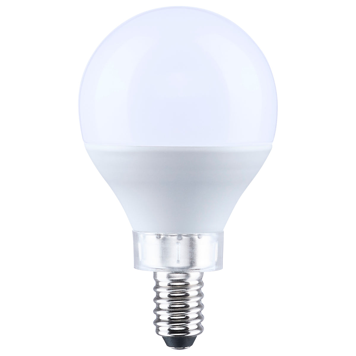 Satco S15202 5.5W A15 Cool White LED Light Bulb Candelabra Base