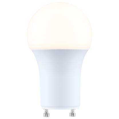 Satco S15219 12W A19 Warm White LED Light Bulb Bi Pin GU24 Base
