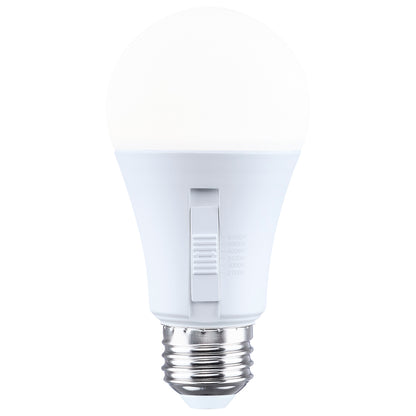 Satco S15226 15W/11W/8W/5W A19 CCT Selectable LED Light Bulb Medium Base