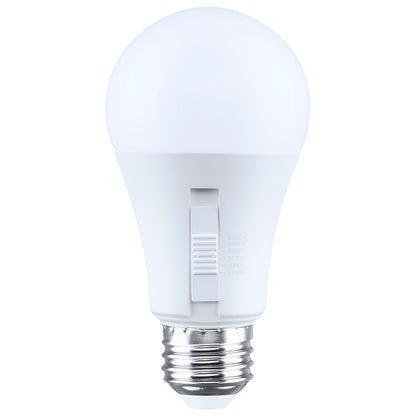 Satco S15227 15W/11W/8W/5W A19 CCT Selectable LED Light Bulb Medium Base