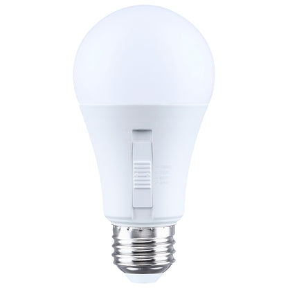 Satco S15227 15W/11W/8W/5W A19 CCT Selectable LED Light Bulb Medium Base