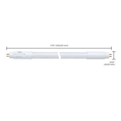 Satco S16513 6W T5 CCT Selectable LED Light Bulb Miniature Bi Pin Base