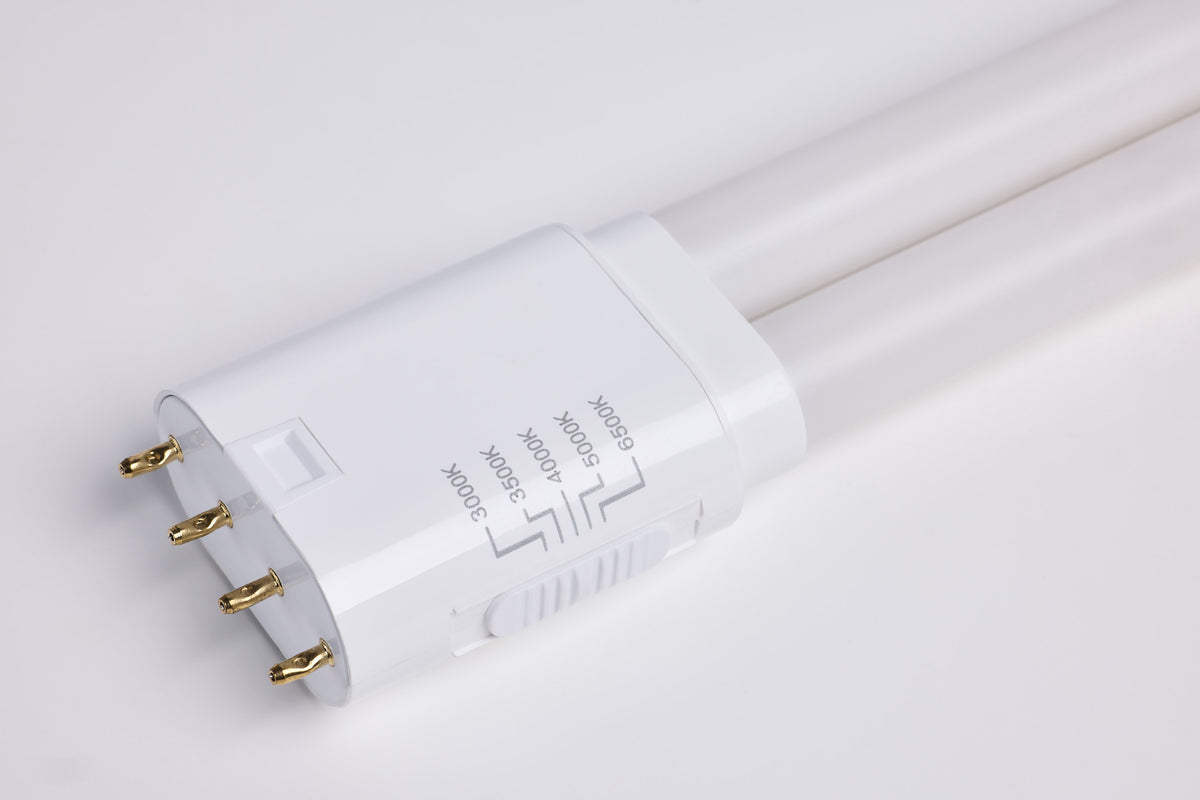 Satco S18416 8W T5 CCT Selectable LED Light Bulb 2G11 (4-Pin) Base