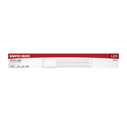 Satco S18417 10W T5 CCT Selectable LED Light Bulb 2G11 (4-Pin) Base