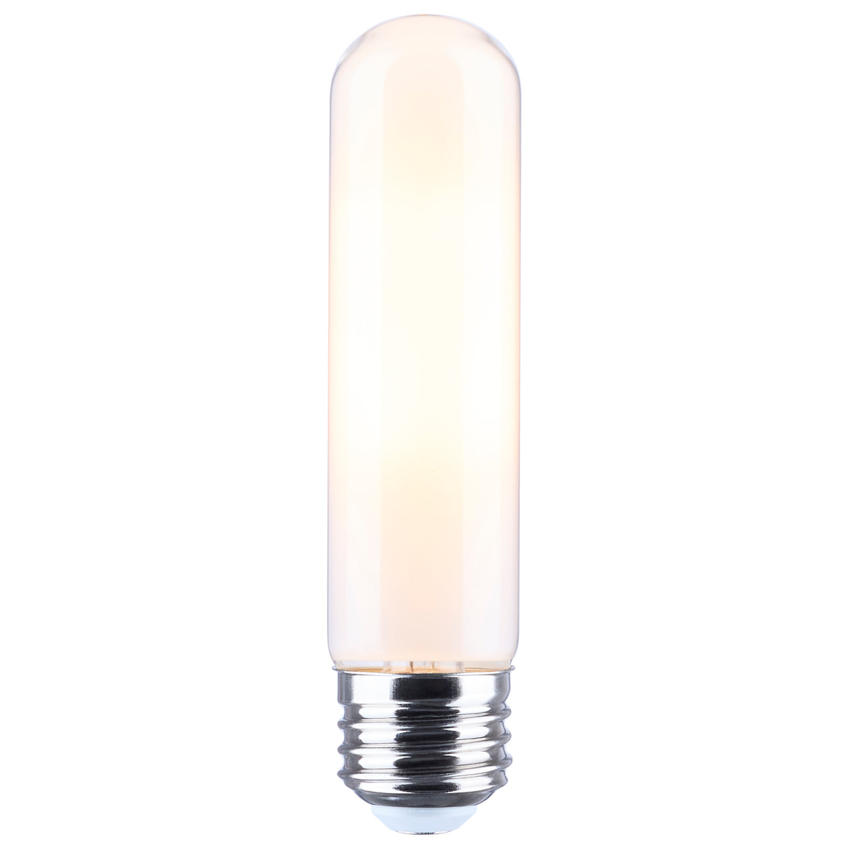 Satco S21353R1 8W T10 Soft White LED Light Bulb Medium Base
