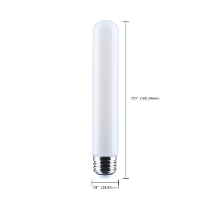 Satco S21356R1 8W T9 Warm White LED Light Bulb Medium Base